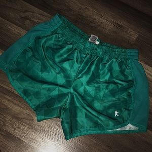 DANSKIN TEAL RUNNING SHORTS